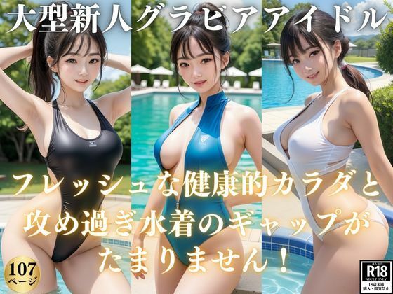 大型新人グラビアアイドル初登場！フレッシュなカラダと攻め過ぎ水着のギャップがたまらない！【高画質グラビア】